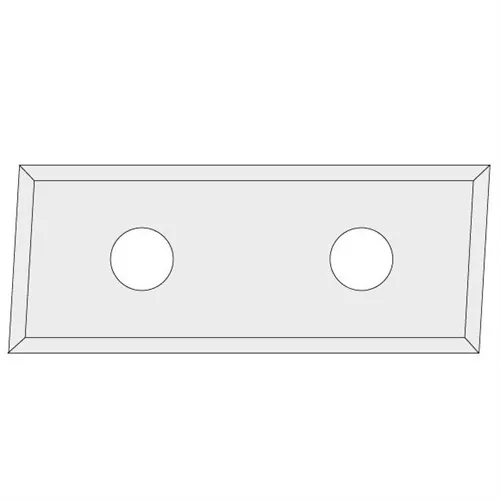 IGM N017 Žiletka tvrdokovová Z4 zkosená 3° - 28,3x12x1,5 LH LaminoMDF