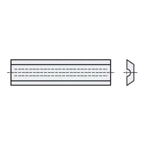 IGM Žiletka tvrdokovová - 30x8x1,5mm typ Leitz