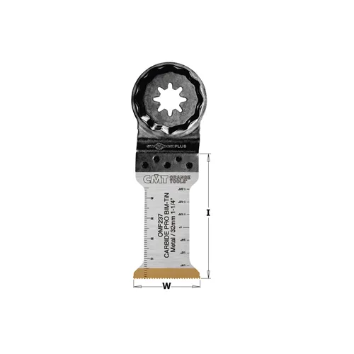 CMT Starlock Ponorný pilový list na kov - 32 mm, Long Life, BIMTiN