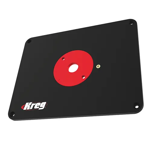 Kreg Frézovací deska pro horní frézku - nevrtaná