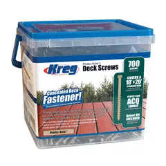 Kreg Protec-Kote Vruty pro terasy, sada 700 ks, 51 mm