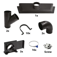 IGM Basic Sada příslušenství pro odsávání 100mm