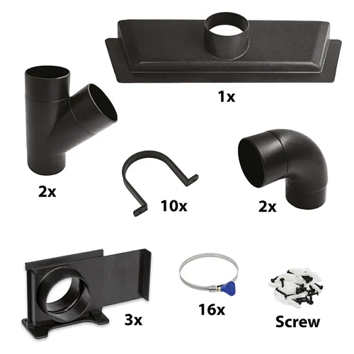 IGM Basic Sada příslušenství pro odsávání 100mm