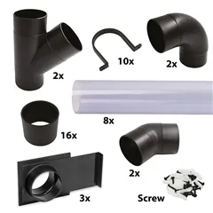 IGM PRO Sada příslušenství pro odsávání 100mm