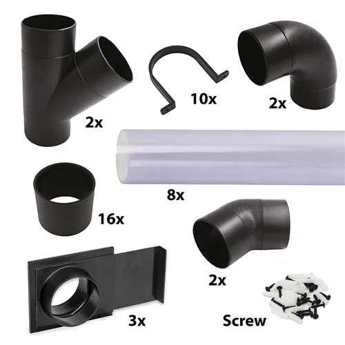 IGM PRO Sada příslušenství pro odsávání 100mm
