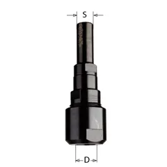 CMT Upínací hlava kleštinová, pro S=12,7mm D=12,7 (Rozbalené)