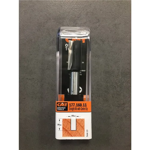 CMT 177 Drážkovací fréza se zavrtávacím zubem, D16x35 L90 S=12 HW (Rozbalené)