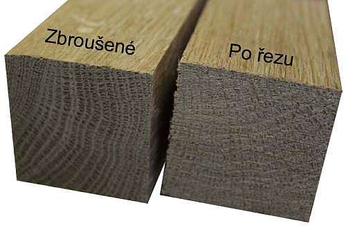 Vzorek broušení