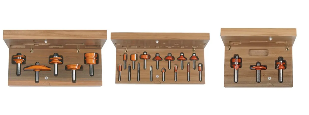 sady stopkových fréz CMT Orange Tools